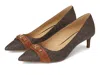 Michael Michael Kors Mandy Flex Kitten Pump In Multi