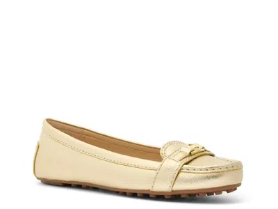 Michael Michael Kors Mandy Loafer In Gold