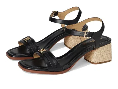 Michael Michael Kors Mandy Mid Sandal In Black