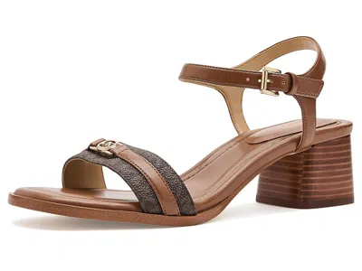 Michael Michael Kors Mandy Mid Sandal In Brown