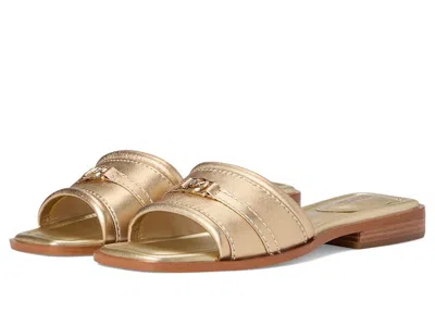 Michael Michael Kors Mandy Slide Sandal Women's Sandals Pale Gold: 8.5 M