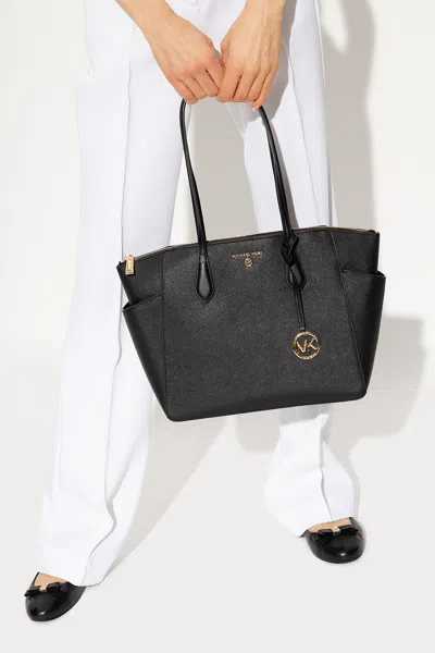 Michael Michael Kors Woman Handbag Black Size - Pvc - Polyvinyl Chloride, Polyester, Polyurethane