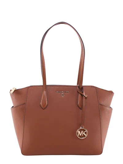 Michael Michael Kors Marylin Shoulder Bag In Luggage