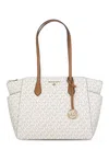 Michael Michael Kors Marylin Shoulder Bag In White
