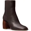 Michael Michael Kors Maude Womens Zip Up Slip On Ankle Boots In Gold