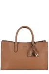 Michael Michael Kors Md Ew Satchel In Brown