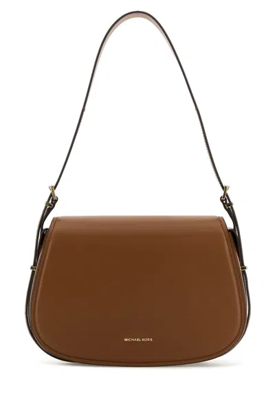 Michael Michael Kors Md Flap Messenger-tu Nd Michael By Michael Kors Female In Brown