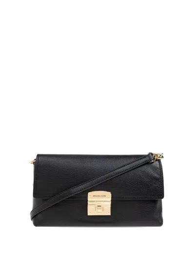 Michael Michael Kors Medium Addie Shoulder Bag In Black