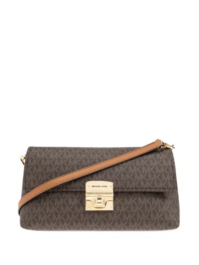 Michael Michael Kors Medium Addie Shoulder Bag In Brown