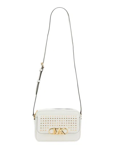 MICHAEL MICHAEL KORS MEDIUM BAG WITH REMOVABLE CHAIN HANDLE AND STUDDED FRONT PANEL