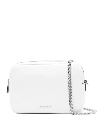 Michael Michael Kors Medium Bryant Cross Body Bag In White