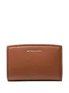 Michael Michael Kors Medium Bryant Logo Wallet In Brown