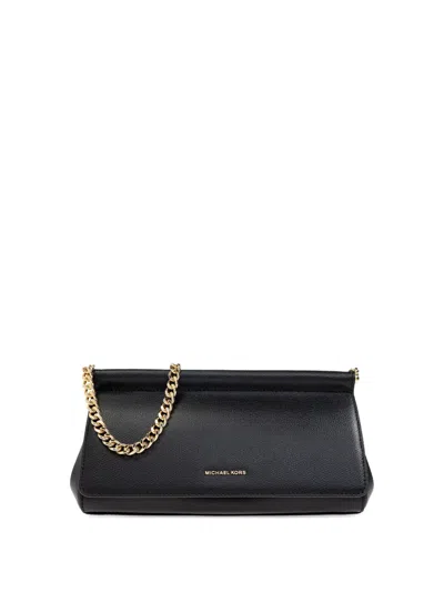 Michael Michael Kors Medium Carmine Chain-detail Shoulder Bag In Schwarz