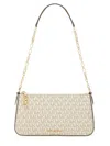 Michael Michael Kors Medium Clutch In White