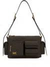 Michael Michael Kors Medium Dakota Monogram Shoulder Bag In Brown