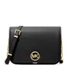 Michael Michael Kors Medium Delancey Crossbody Bag In Black
