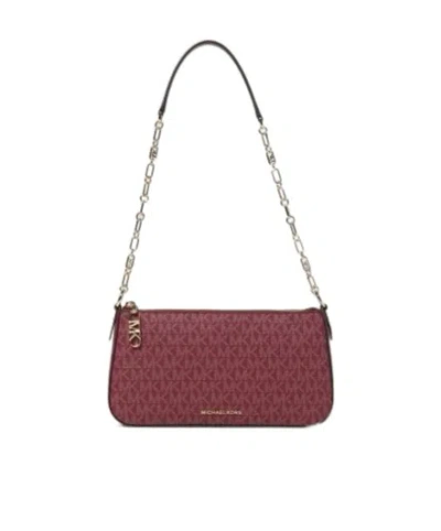 Michael Michael Kors Medium Empire Shoulder Bag In Red