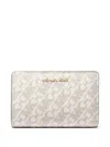 Michael Michael Kors Medium Empire Wallet In Neutrals