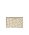 Michael Michael Kors Medium Empire Wallet In Nude