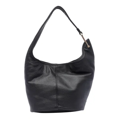 Michael Michael Kors Medium Hobo Shldr In Black