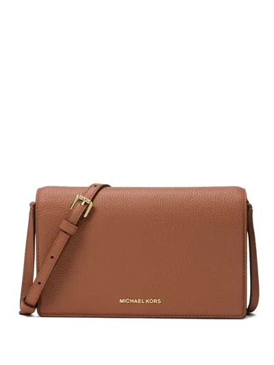 Michael Michael Kors Medium Jet Set Cross Body Bag In Brown