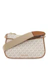 Michael Michael Kors Medium Jet Set Cross Body Bag In Neutrals