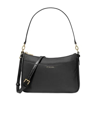 Michael Michael Kors Medium Jet Set Shoulder Bag In Black