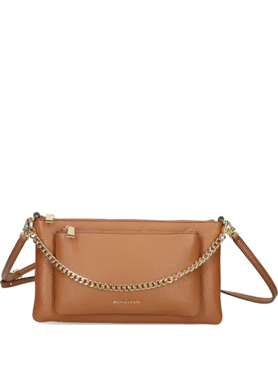 Michael Michael Kors Medium Jet Set Shoulder Bag In Brown
