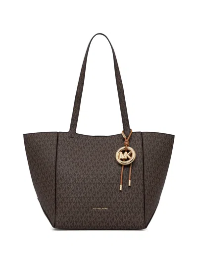 Michael Michael Kors Medium Jordi Tote Bag In Brown