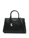 Michael Michael Kors Medium Laila Tote Bag In 黑色