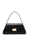 Michael Michael Kors Md Conv Shldr In Black