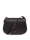 Michael Michael Kors Medium Lydia Leather Cross Body Bag In Black