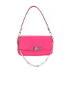 Michael Michael Kors Parker Medium Leather Shoulder Bag In Pink