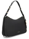 Michael Michael Kors Medium Pebbled Leather Shoulder Bag In Black