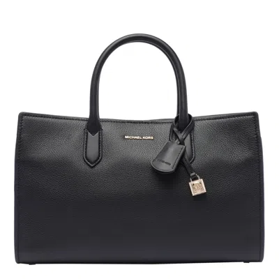 Michael Michael Kors Medium Scarlett Handbag In Black