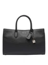 Michael Michael Kors Medium Scarlett Handbag In Black