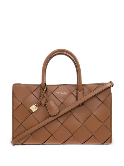 Michael Michael Kors Medium Scarlett Tote Bag In Brown
