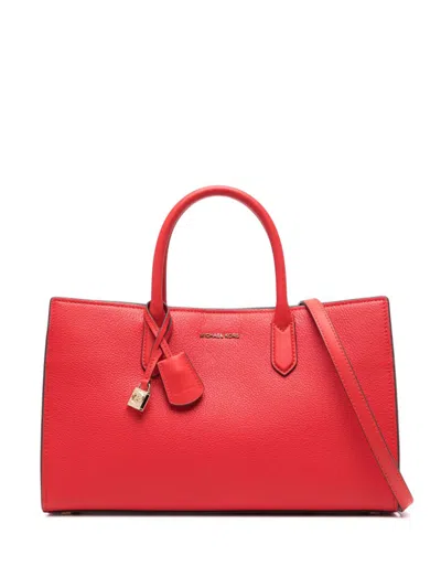 Michael Michael Kors Medium Scarlett Tote Bag In Red