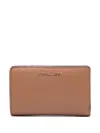 Michael Michael Kors Medium Snap Za Wallet In Brown