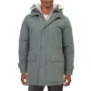 Michael Michael Kors Mens Cold Weather Winter Parka Coat In Green