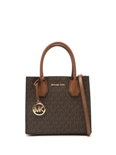 Michael Michael Kors Mercer Tote Bag In Brown