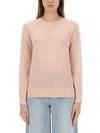 Michael Michael Kors Lightweight Merino Wool Sweater With Button Detail