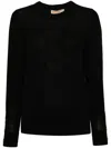 Michael Michael Kors Merino Sweater In Black