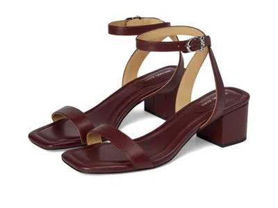 Michael Michael Kors Merriam Mid Sandals In Burgundy
