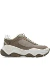 Michael Michael Kors Mesh-panel Leather Sneakers