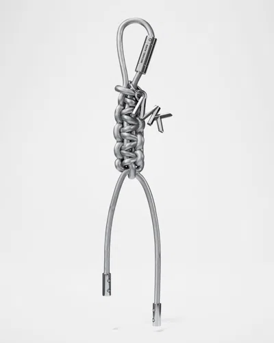 Michael Michael Kors Metallic Braided Bag Charm