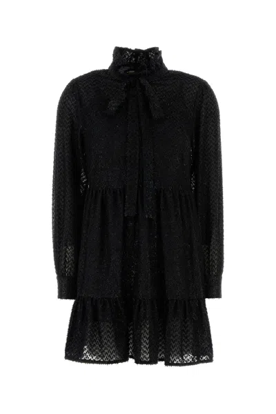 Michael Michael Kors Michael By Michael Kors Black Polyester Dress