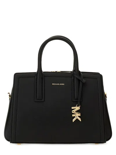 Michael Michael Kors Laila Logo-plaque Shoulder Bag In Red