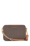 Michael Michael Kors Jet Set Camera Bag In Brown