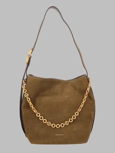 Michael Michael Kors Michael By Michael Kors Borsa Tote A Secchiello "nolita" Large In Green